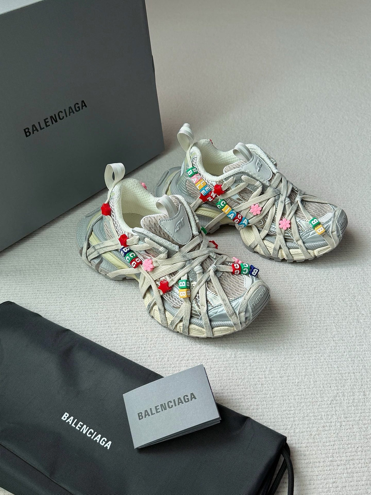Floral Graffiti Print Sneakers