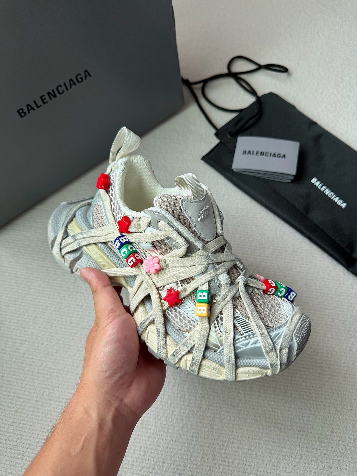 Floral Graffiti Print Sneakers