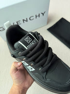 Grey Suede Contrast Sole Low-Top - Men's
