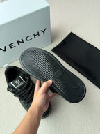 Grey Suede Contrast Sole Low-Top - Men's