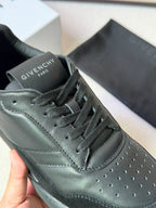 Grey Suede Contrast Sole Runner - Men's