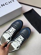 Grey Suede Contrast Sole Runner - Men's