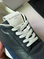 Grey Suede Contrast Sole Runner - Men's