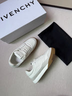 Grey Suede Contrast Sole Runner - Men's