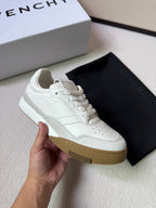 Grey Suede Contrast Sole Runner - Men's