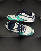 Panelled Runner Silver Sneakers