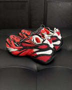 Red Mesh Graphic Chunky - Men's