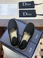 Schwarze Espadrilles – Herren