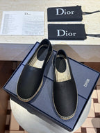 Schwarze Espadrilles – Herren