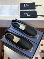 Schwarze Espadrilles – Herren
