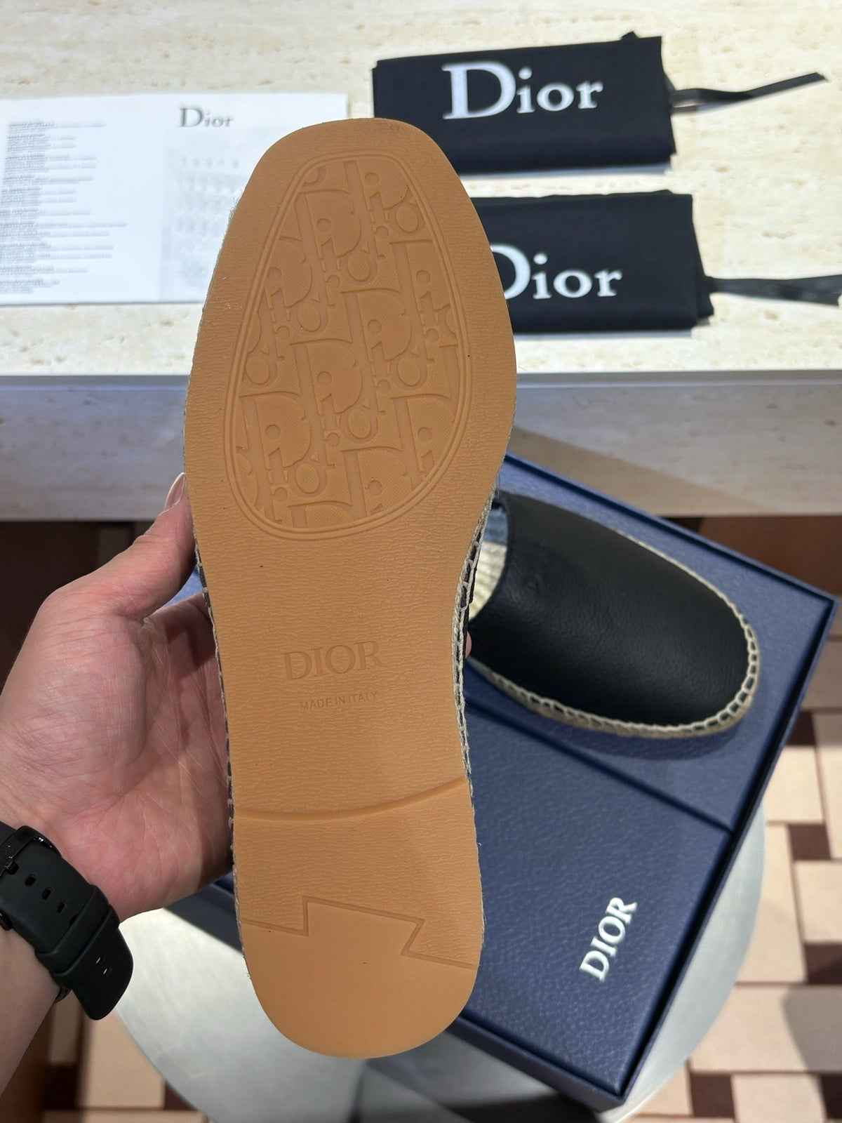 Schwarze Espadrilles – Herren