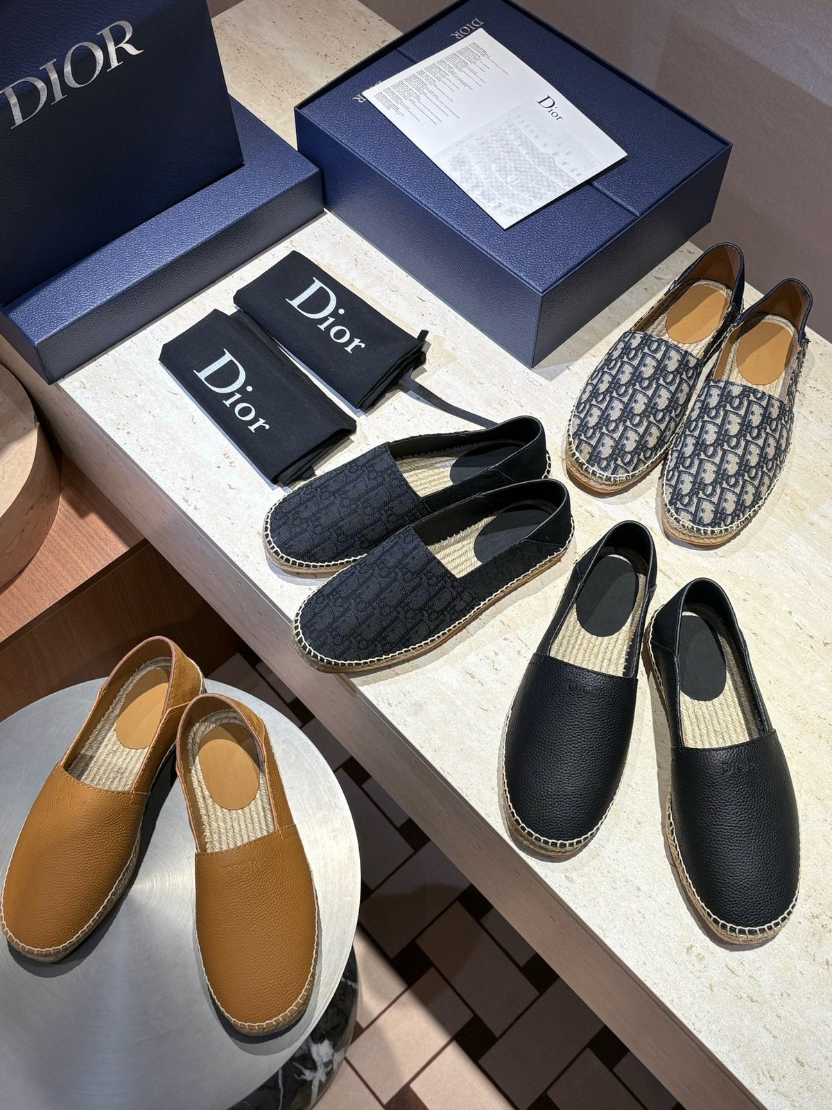 Schwarze Espadrilles – Herren
