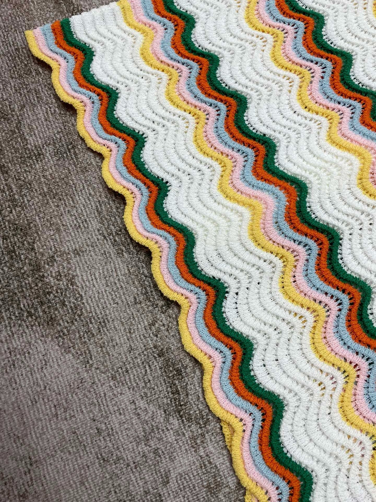 Multicolour Wave Knit Shirt - Men's
