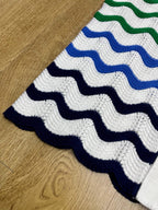 Green Chevron Knit Shirt - Men's