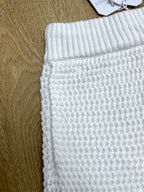 Red Striped Knit Shorts - Men's