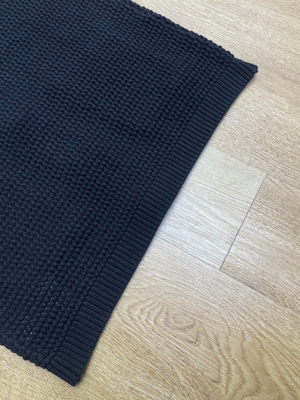Marineblau gestreiftes Strickhemd – Herren