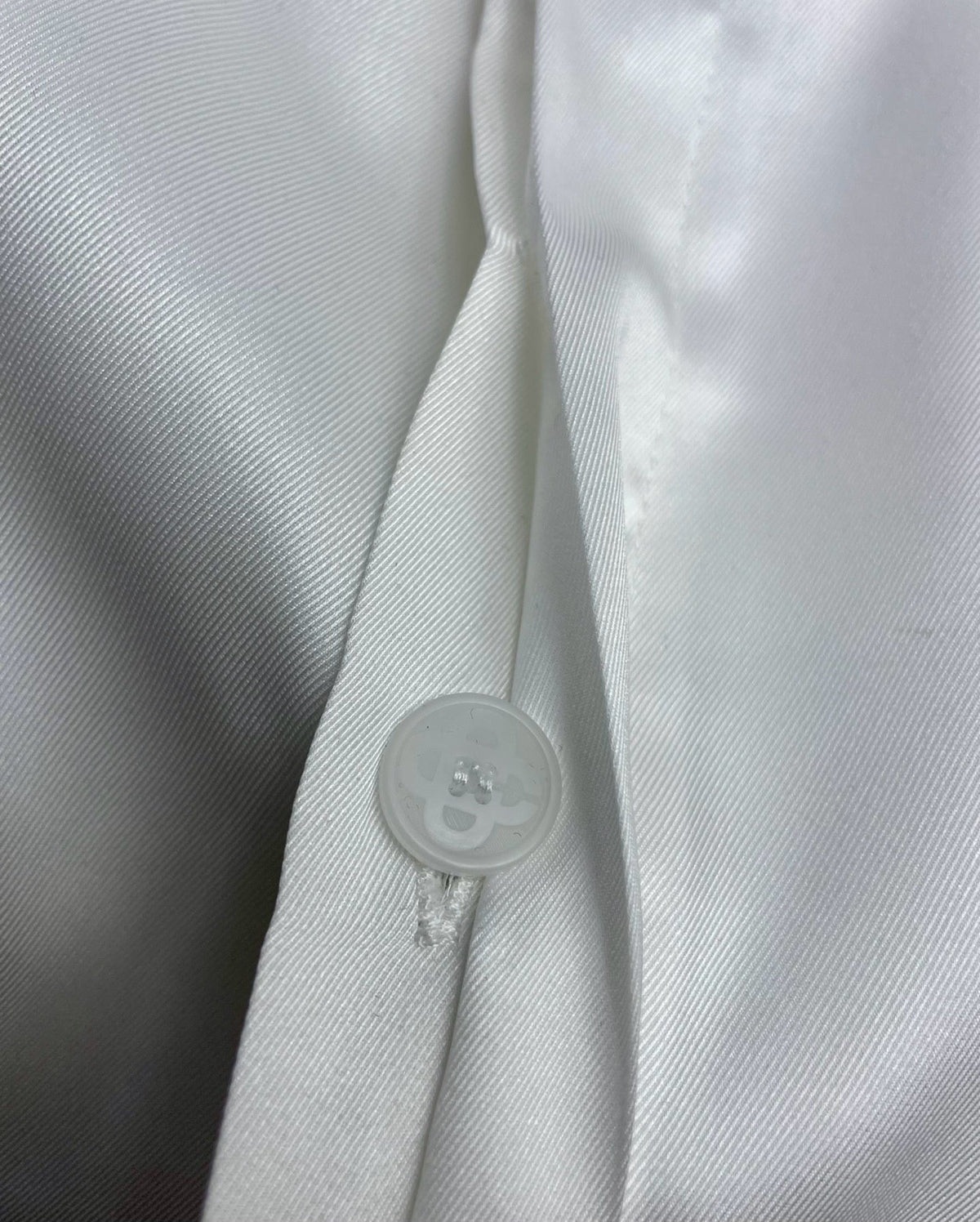 Weißes Baumwoll-T-Shirt mit Kontrastbesatz und kurzen Ärmeln – Herren