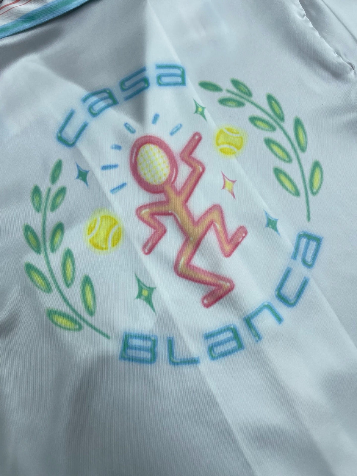 Weißes Baumwoll-T-Shirt mit Kontrastbesatz und kurzen Ärmeln – Herren
