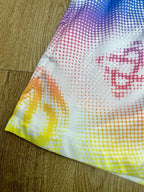 Pastel Monogram Print Silk Shorts - Men's