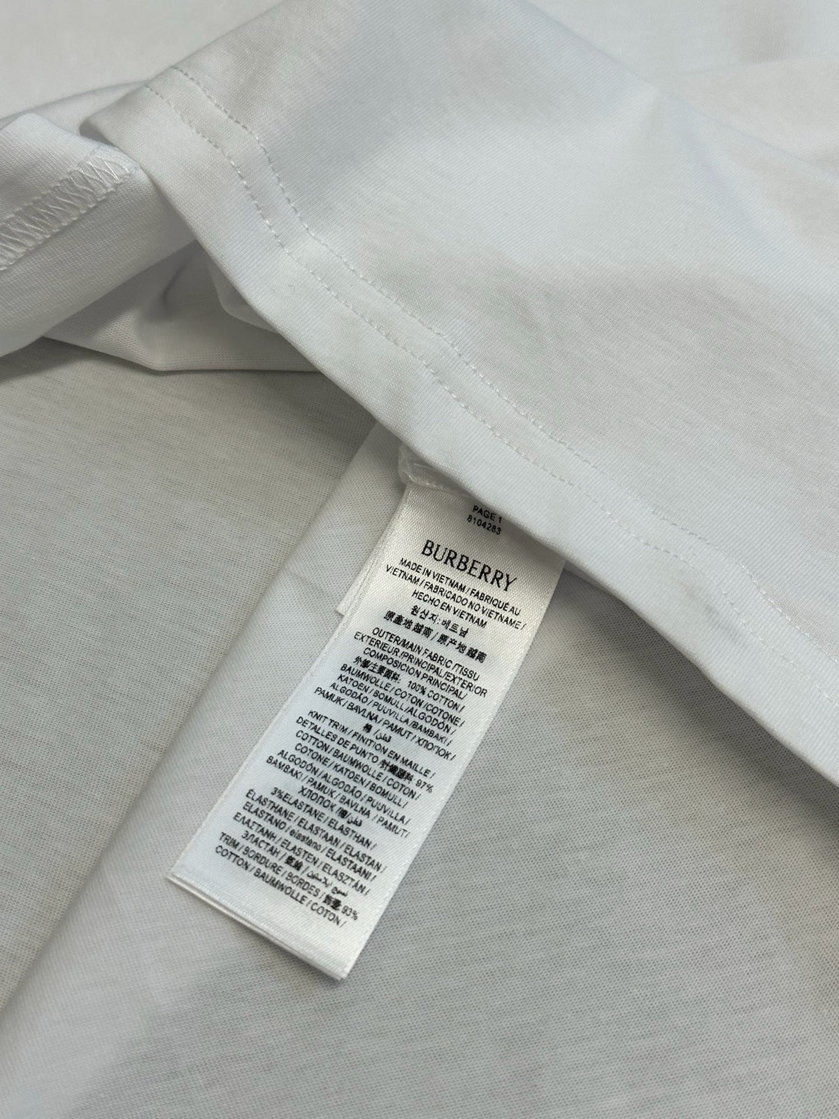 Schwarzes Langarmshirt aus Baumwolle mit Bündchendetail – Herren