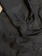Grey Nylon Plain Shirt Jacket - Men's