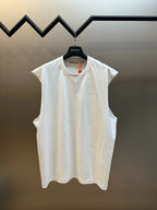 Schwarz-weißes Tanktop für Herren