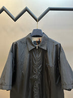 Schwarz-goldene Jacke – Herren