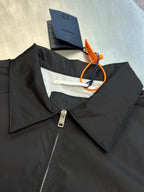 Schwarz-goldene Jacke – Herren