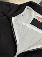 Schwarz-goldene Jacke – Herren