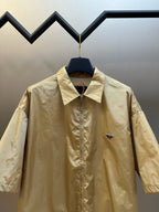 Schwarz-goldene Jacke – Herren