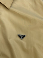Schwarz-goldene Jacke – Herren