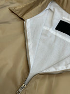 Schwarz-goldene Jacke – Herren