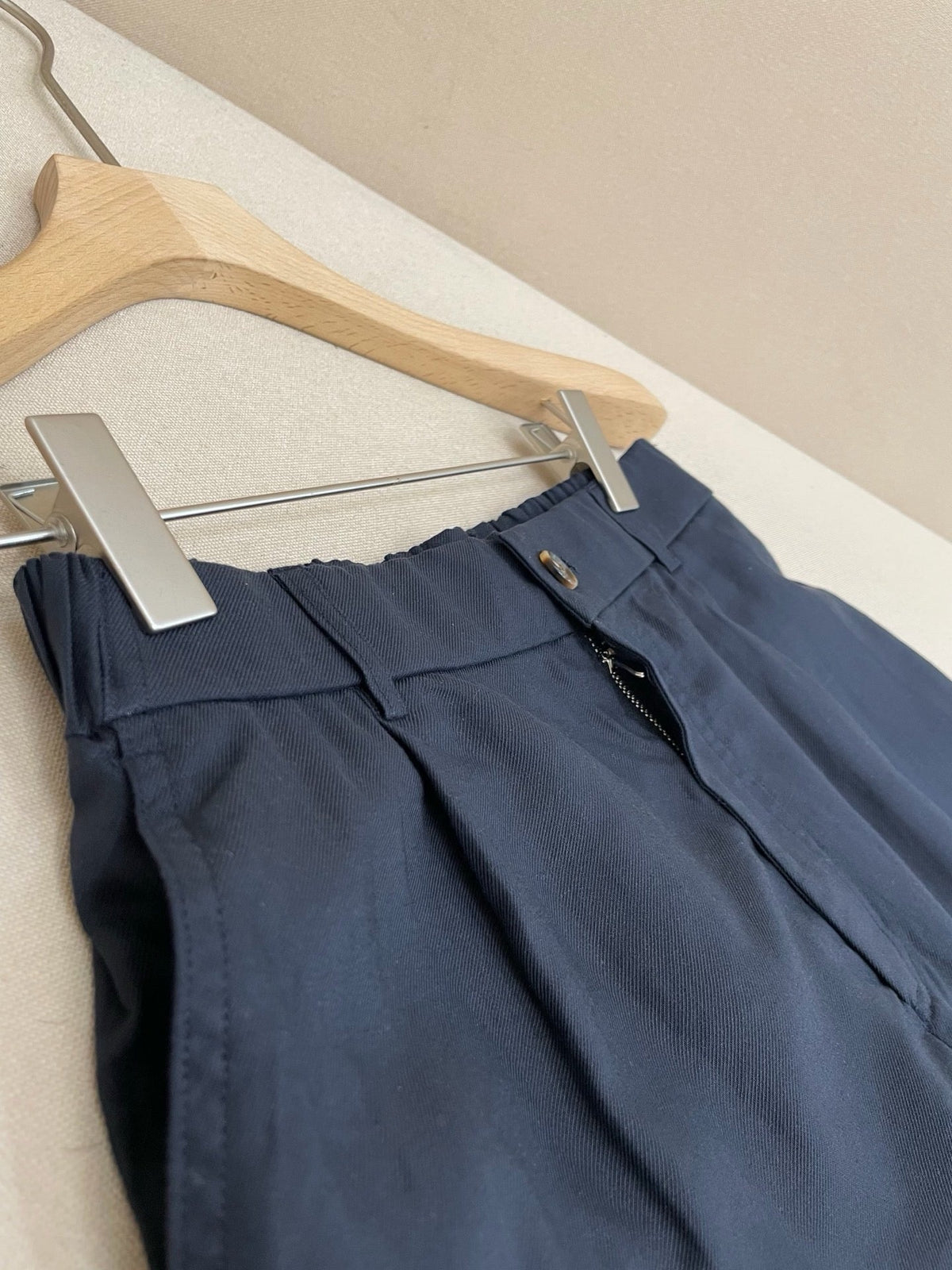 White Linen Plain Tailored - Men's