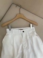 White Linen Plain Tailored - Men's