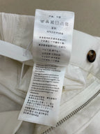 White Linen Plain Tailored - Men's