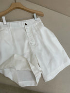 White Linen Plain Tailored - Men's