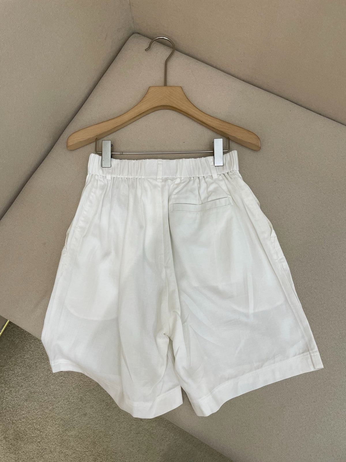 White Linen Plain Tailored - Men's