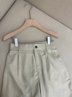 White Linen Plain Tailored - Men's