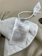 White Linen Plain Tailored - Men's