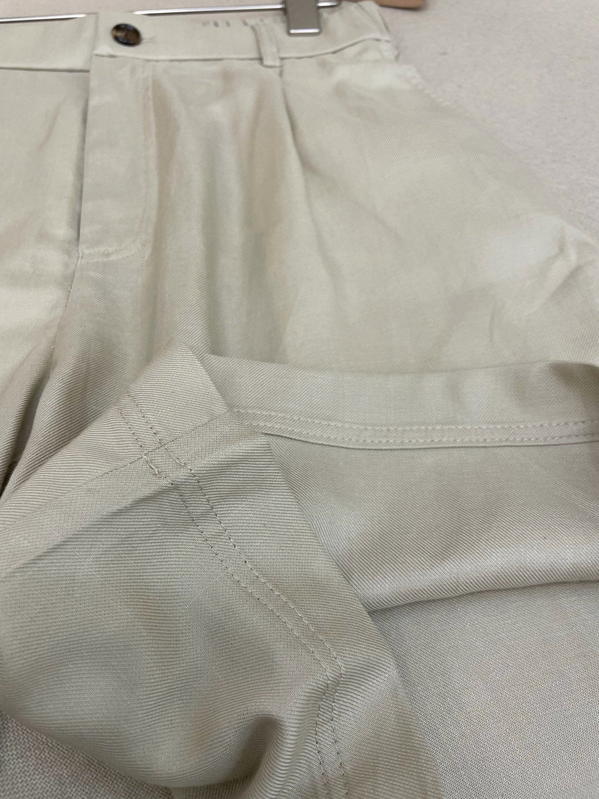 White Linen Plain Tailored - Men's