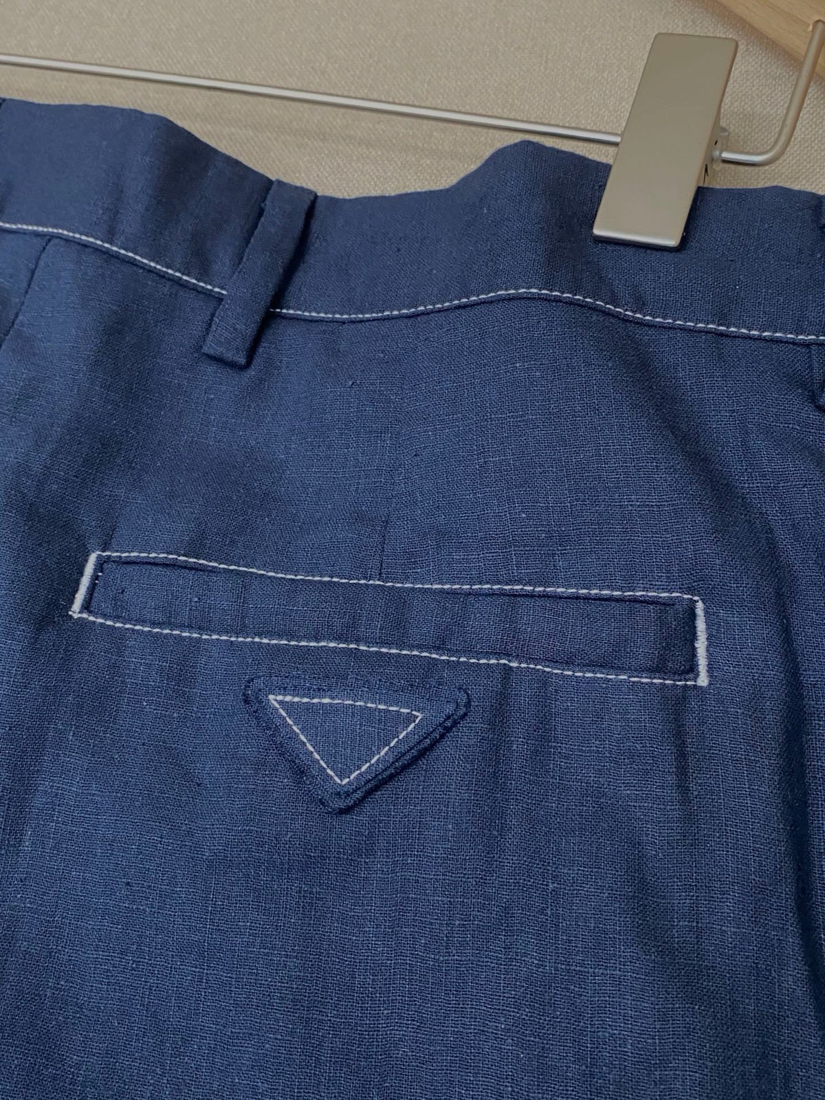 Navy Denim Uni Straight - Herren