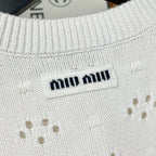 Miu Weißer Pullover – Damen