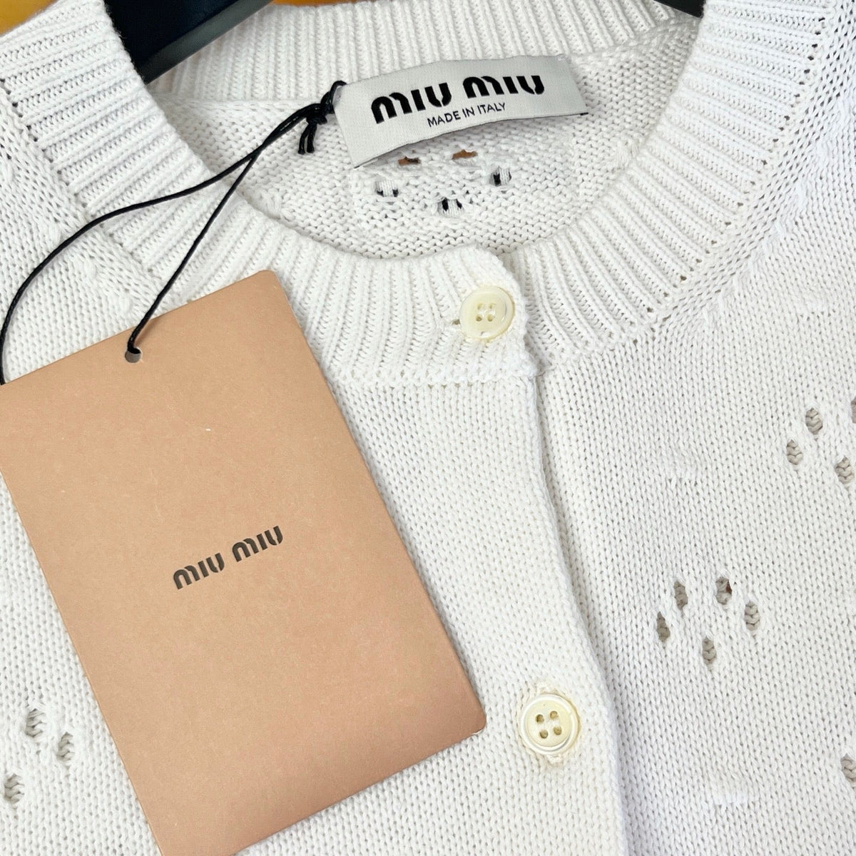 Miu Weißer Pullover – Damen