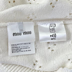 Miu Weißer Pullover – Damen