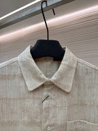 Graues Flanell-Karohemd Langarm – Herren