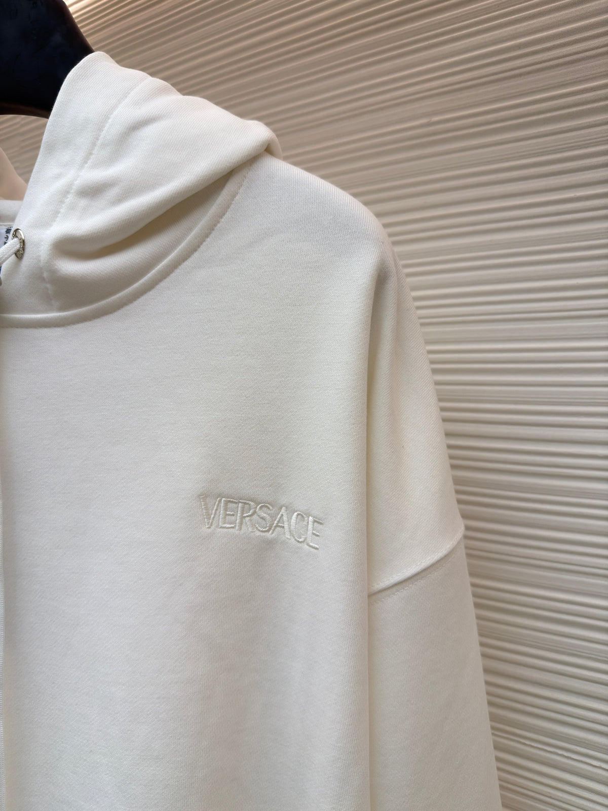 Black Cotton Plain Pullover - Men's