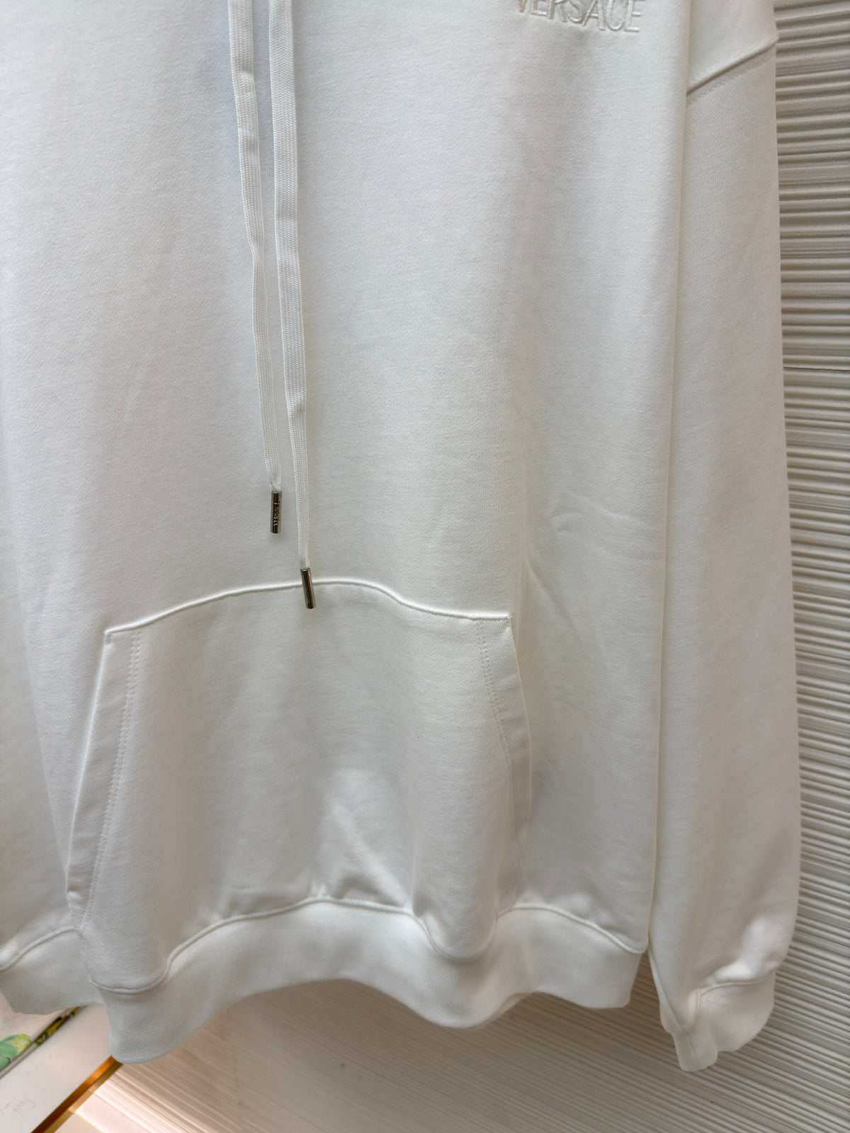 Black Cotton Plain Pullover - Men's
