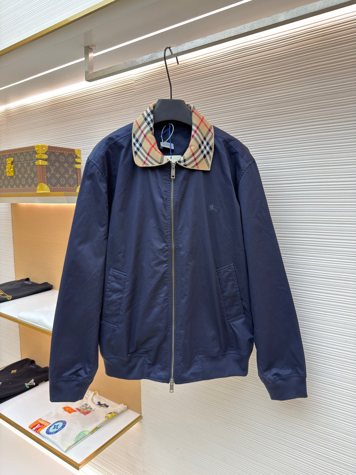 Marineblau Harrington - Herren
