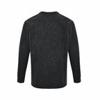 Grey Cotton Pocket Long-Sleeve - Men's