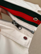 Schwarz Nylon Uni Kapuze - Herren